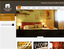 Tablet Screenshot of casaruraloscar.com